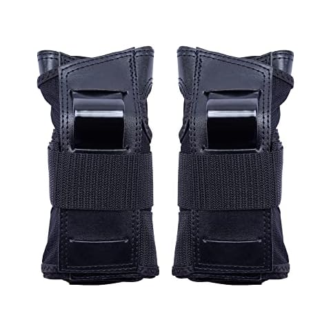 K2 Skates Unisex - Erwachsene PRIME WRIST GUARD SLIM — Handgelenkschoner fürs Inline Skaten — black - blue — 30E1415, S (Wrist: A:18-20cm B:15-17cm) Cover