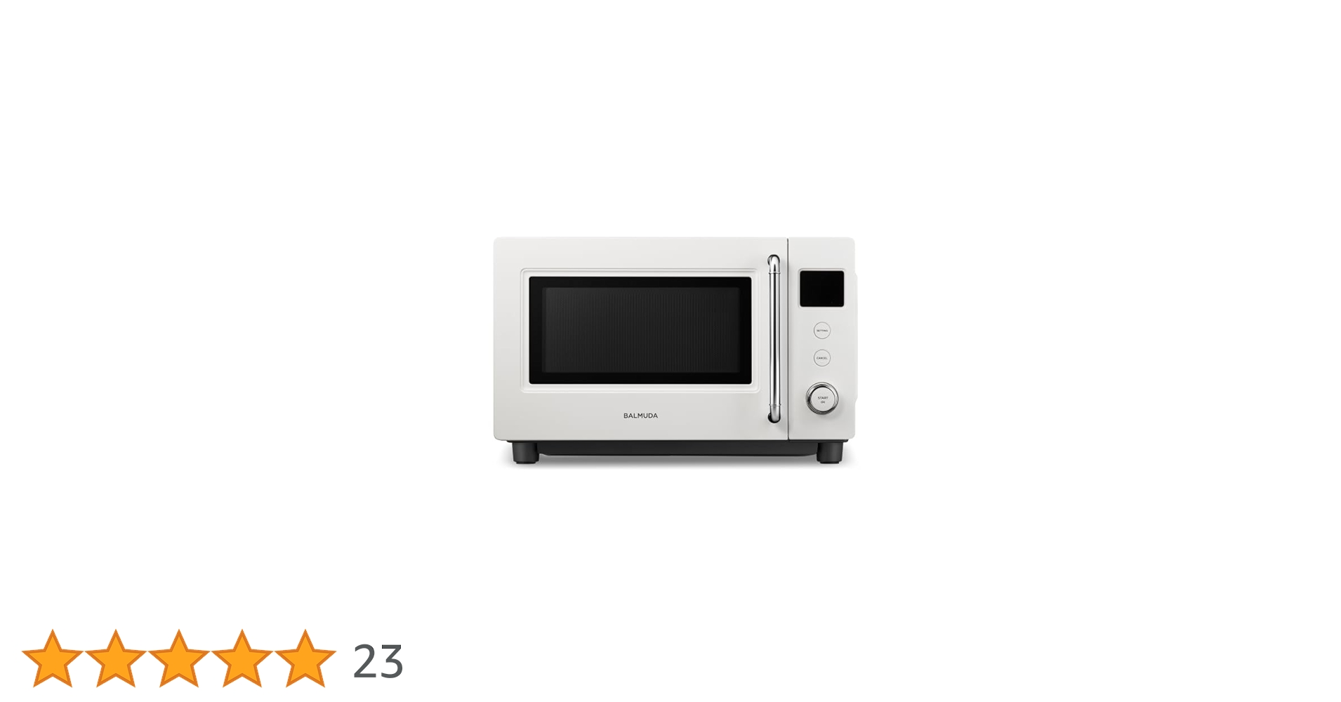 BALMUDA The Range white 2018年 Amazon | バルミューダ ザ・レンジ オーブンレンジ ホワイト BALMUDA