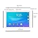 XINYANGCH 10 inch Google Android 8.1 System Unlocked Pad with Dual SIM Card Slot 10.1
