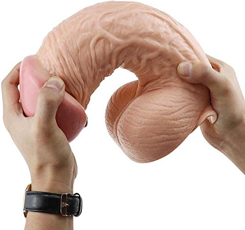 Hands-Free Toys Lifelike Texture 12.6 Inch Vibranting D i-dlo Body-Safe Material Relax