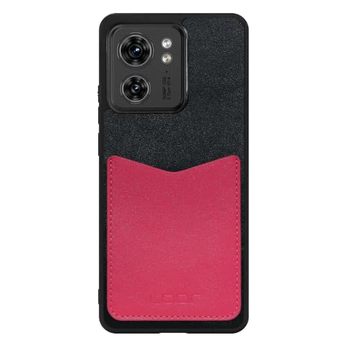 LOOF PASS-SHELL ���U�[ �J�[�h���[ �X�}�z�P�[�X for motorola edge 40 �p �P�[�X �J�o�[ �w�� �X�g���b�v�z�[�� �J�[�h�|�P�b�g �V���v�� ���킢�� �ϏՌ� ���^ �y�� leather [�u���b�N�s���N]