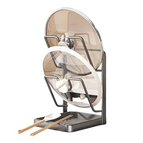 Kitchen Pot Lid Storage Rack - Pot Lid Holder -