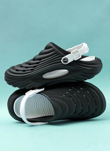 Image of Extra Soft Men's Classic Casual Sandals /Clogs Adjustable Back Strap | Lightweight | Stylish & Non-Slip | Waterproof & Everyday Mules for Men & Boys