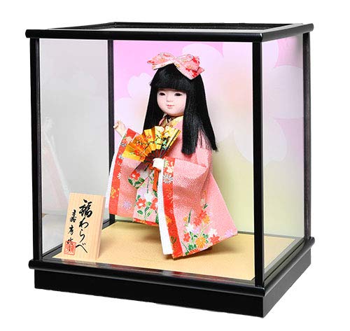 Amazon | 【わらべ人形】 浮世・御所 8号福わらべ 嘉房作【ひな人形