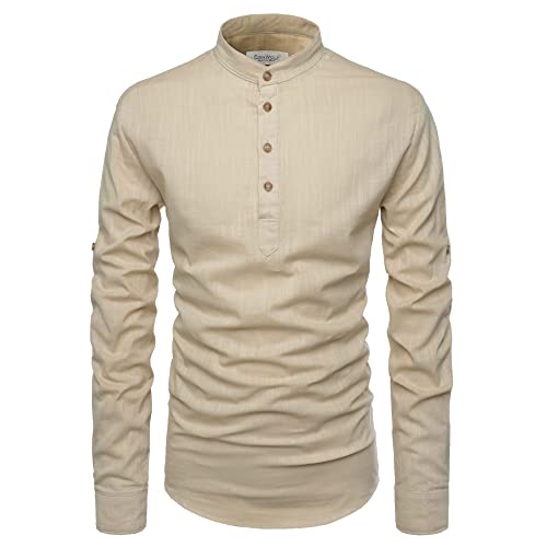Image of Cotton 4 Button Kurta For Men