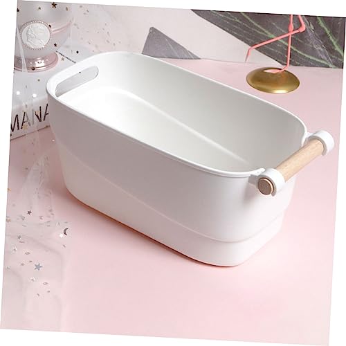 Cubeta de remojo para manos y pies de plástico blanco miniatura 6
