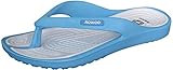 ONEHOO Womens Anti Slip Comfy Thong Sandals Flip Flops (US5/EU36, Blue)