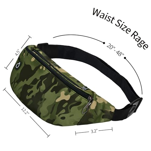 Image of ZOORON Fanny Pack Waist Bag Travel Pocket Chest Shoulder Bag Running Belt