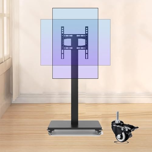 Soporte móvil para TV de 23-65 pulg con ruedas miniatura 1