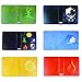 TOTEM Theme Mini Binder w/ Sleeves Card Holder Storage Bundle Compatible with MTG Card - 6 Mini Binder Collector Album (Inspired Mana by Plains, Island, Swamp, Mountain, Forest) Included
