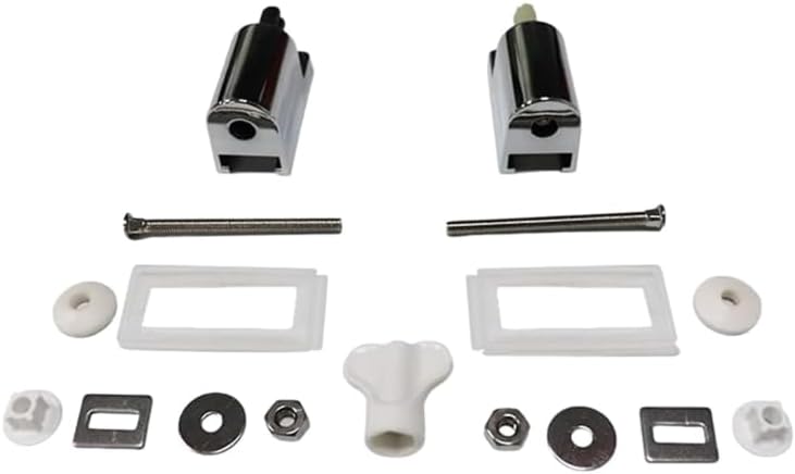 Universal Toilet Seat Attachment Toilet Seat Accessories Soft Close Mechanism Toilet Seat Hinges Replacement Hinges