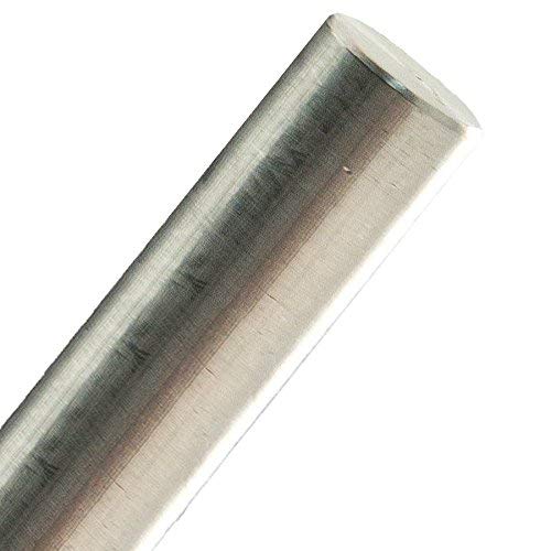 Miniatura 3 de Barra de soporte de aluminio para marco de laboratorio, 34" (19,05 mm) de diámetro x 24" de largo