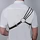 GKLWEJ Harness Männer Leder, Harness Herren, Harness Männer Gay, PU Leder Männer Brust Geschirr, Punk Gothic Fetisch Bandage, Harnisch Herren für Kostüme Cosplay Party Kostüme Sexy Sklave Clubwear