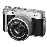 Fujifilm X-A7 Appareil photo num�rique sans miroir avec objectif XC15-45 mm F3.5-5.6 OIS PZ, argent
