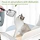 Roysmart Katzenschaufel, Antihaft-katzenstreuschaufel Robustem Aluminium Langlebige Metall Katzenklo Schaufel für Haustier Katzen Kätzchen - Schwarz