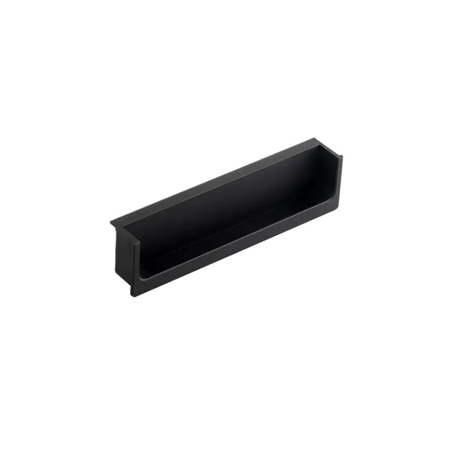 Rgoemhj One Color Concealed Pulls White Wardrobe Doors Handles Black Cabinets Drawers Recessed Finger Embedded Hidden For Doors