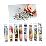 Puzzle de noël - couleurs précises, découpe précise, facile à ranger, mini puzzles pour adultes