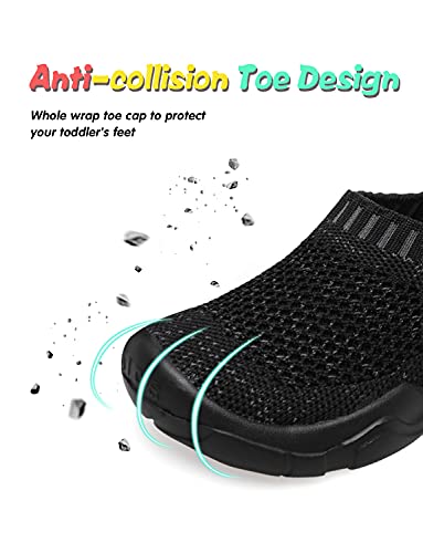 Image of JOINFREE Toddler Boys Girls Sneaker Slip On Shoes Kids Lightweight Breathable Walking Shoes