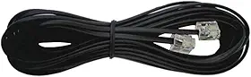 Cabo para Telefone/modem - Rj11-2 metros - Preto - 018-1395