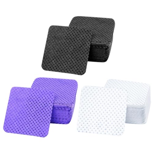 KAILIKETIY 3Bolsas Pelusa de Limpieza Esmalte Pestañas Almohadillas de Eliminación Multipropósito