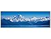 Produktbild PANORAMA BILD in 150x50cm TOP Bilder! (Berge und Gebirgspanorama Alpen) Wandbild xxl günstig & modern ART PRINT Wandbilder Bilder EXKLUSIVES Fotowandbild auf Leinwand und Keilrahmen Bild Leinwandbild Fotodruck modern Zeitlos Stilvoll wie ein Gemälde Ausführung schöner Kunstdruck auf echter Leinwand als Wandbild mit Rahmen. Preiswerter als Ölbild Gemälde Foto Poster Plakat mit Bilderrahmen.