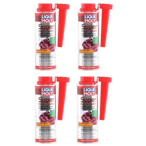 Liqui Moly 4X 5120 Super Diesel Additiv Kraftstoff Zusatz 250ml