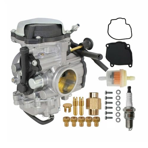 Carburetor Replacement for Yamaha Wolverine 350 YFM350FX YFM350 FX 4X4 1996-2005 & 1999 Yamaha Big Bear 350 YFM350 4x4 ATV4KB-14901-10-00 4KB-14901-22-00