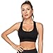 Abollria Sujetador Deportivo Mujer Secado Rápido Cómodo sin Costuras sin Aros Bra Push up Gimnasio Yoga Fitness Ejercicio Diseño de Panal 3D