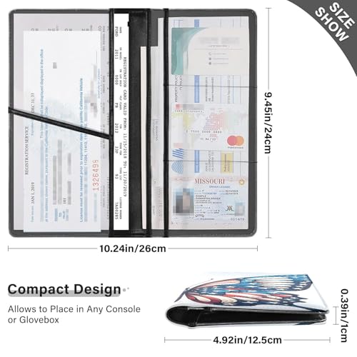 Organizador de Documentos Slim de Cuero miniatura 3