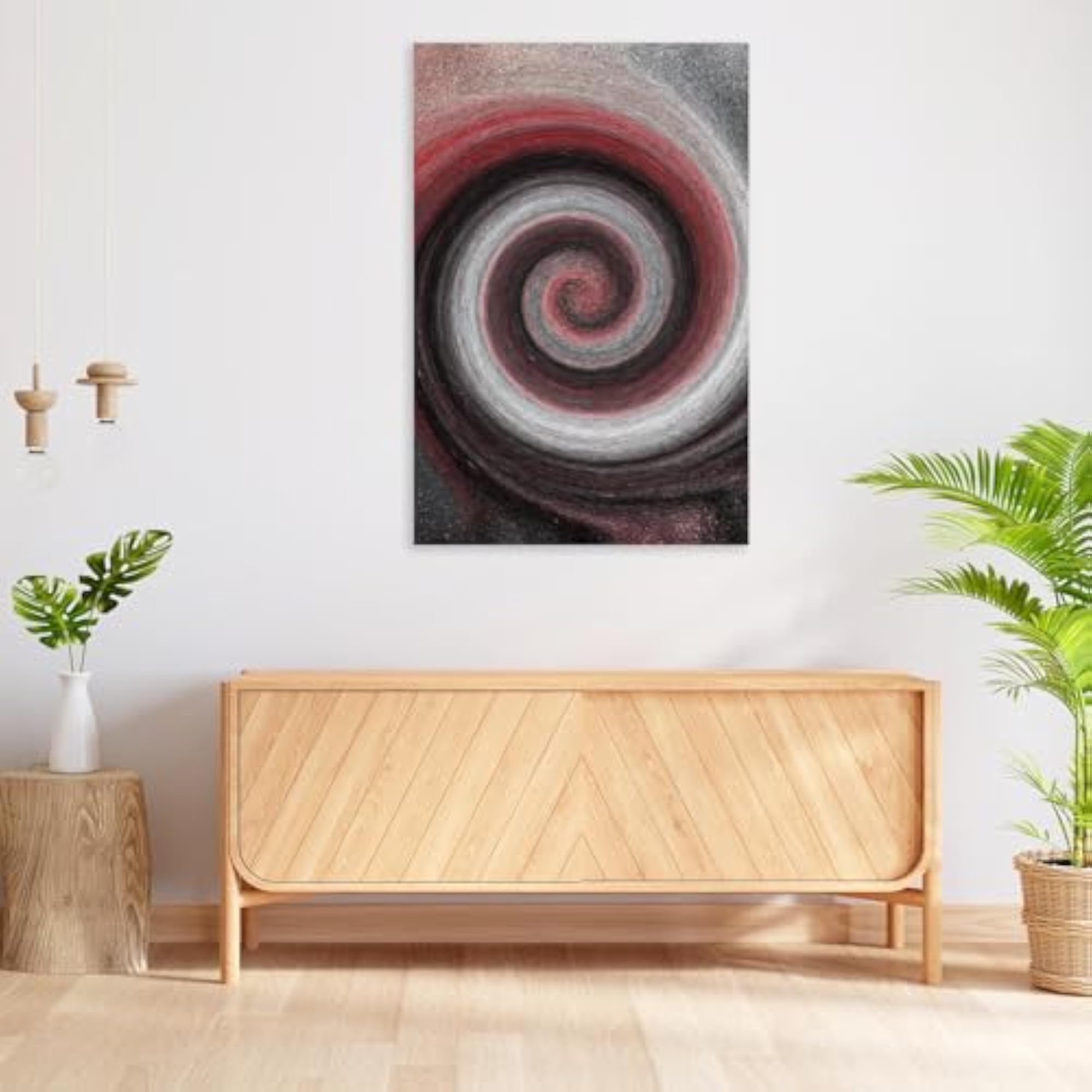 Abstract Artwork Peel & Stick Vinyl Wall Sticker