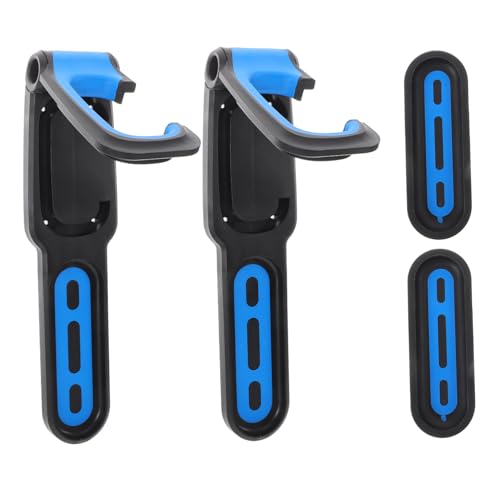 Support de garage pour VTT pivotant | Lot de 2 crochets de plafond verticaux