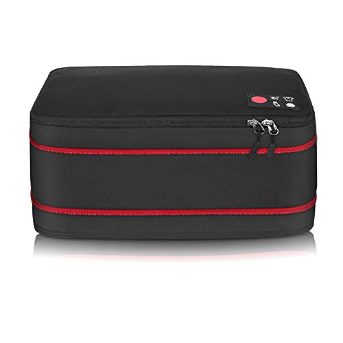 旅行 圧縮バッグ 最新版 ファスナー ジッパータブ付き 超大容量 50％容量節約 防水 軽量 収納バッグ 出張 ジム 衣類 荷物 着替え タオル 便利グッズ