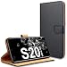 Produktbild YNMEacc für Samsung S20 Ultra Hülle, Premium Handy Schutzhülle Leder Wallet Tasche Flip Brieftasche Etui Schale für Samsung Galaxy S20 Ultra Hülle - Schwarz