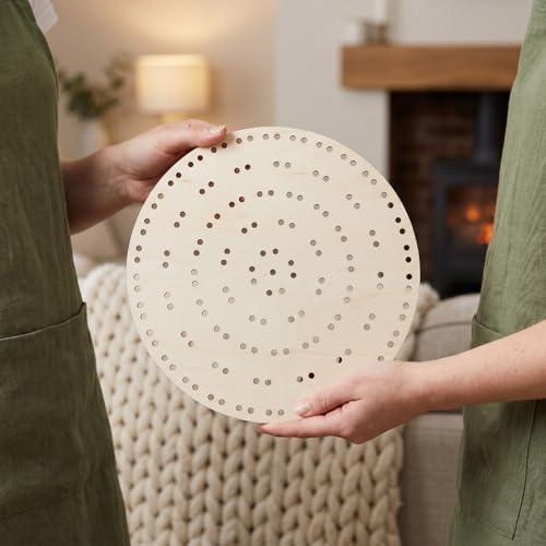 Couronnes de fleurs DIY sans effort avec cadre en bois troué