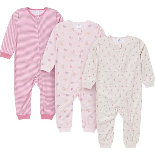 Gerber Baby Girls' Footless Pajamas, Fruits, 18 Months