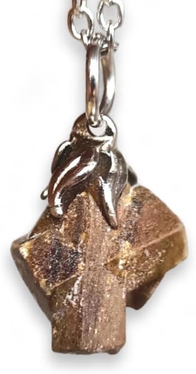 TENET - Mineral Semi Precious Stone Pendant Necklace Handmade Jewelry