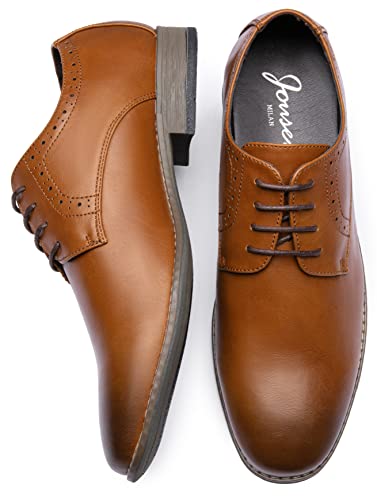 Image of Jousen Men's Dress Shoes Oxford Classic Formal
