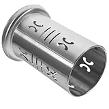 Toyvian Edelstahl Utensilienhalter mit Abfluss Essstäbchen und Küchenwerkzeug Aufbewahrung 10cm Küchenutensilien Organizer mit Sockel für Arbeitsplatte