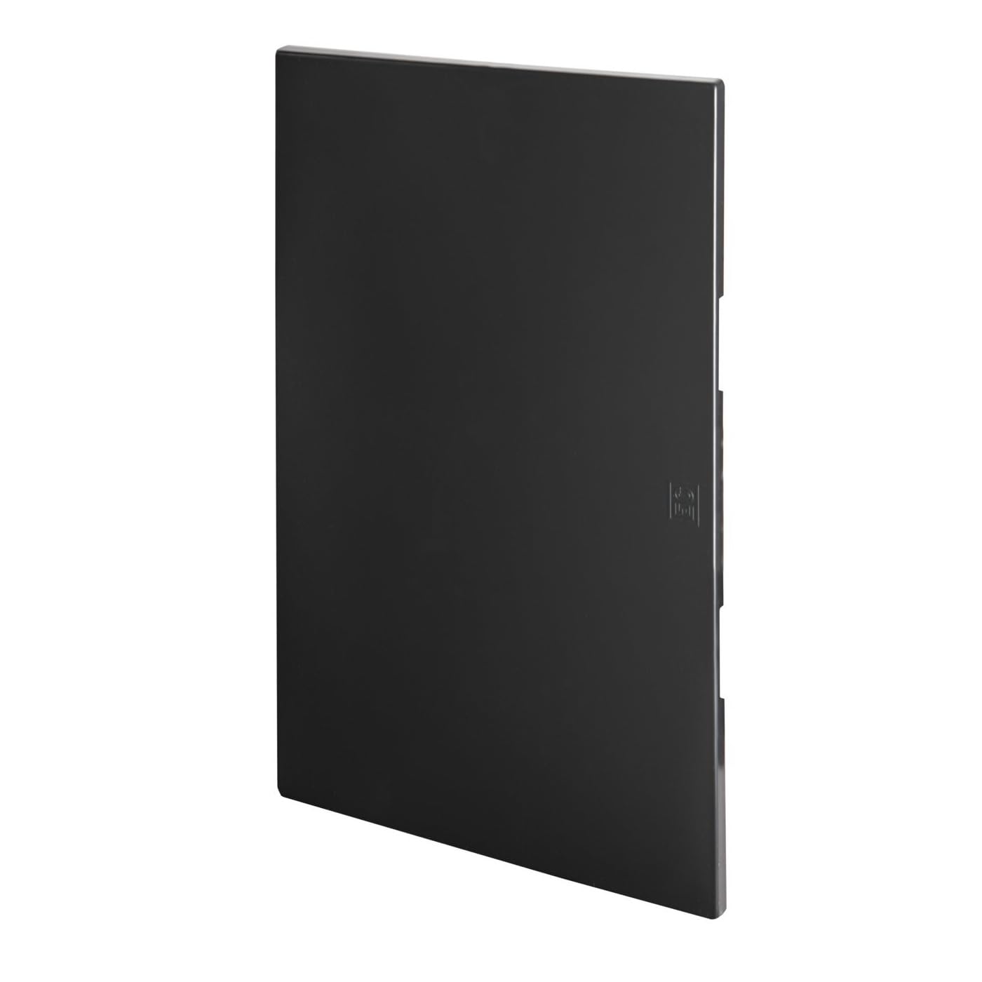Boîtier encastrable pour maçonnerie avec bornier – Tableau électrique 36 modules DIN (3 x 12), ultra fin 11 mm, style moderne et élégant, IP40, rail DIN, pour rénovation d'appartements, noir