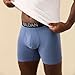 Gildan Men's Underwear Cotton Stretch Boxer Briefs, Multipack, Black/Charcoal Sky (8-pack, Regular Leg), XX-Large