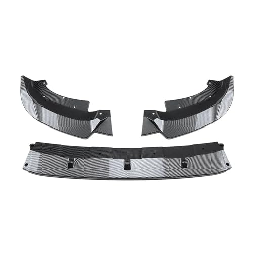 Becquet avant BMW X3 G01 splitter trois pièces style fibre de carbone