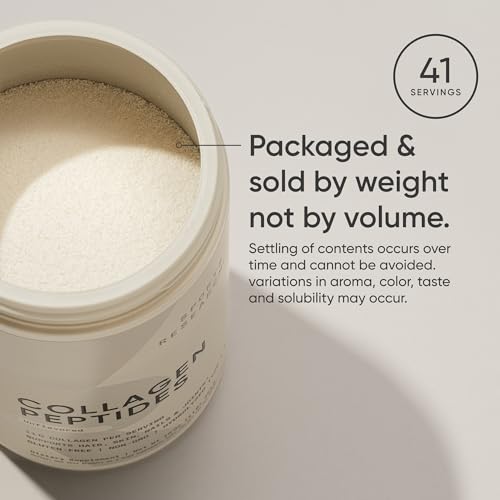 sports research collagen peptides - hydrolyzed type 1 amp 3 collagen powder protein supplement for healthy skin nails amp joints - easy mixing vital nutrients amp proteins collagen for women amp men