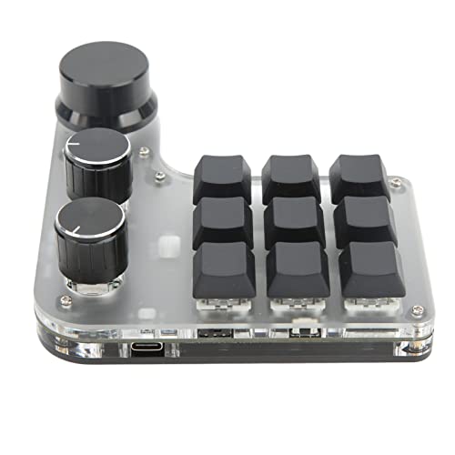 Teclado Gamer Naroote34r9satcw5 USB Compacto RGB miniatura 4