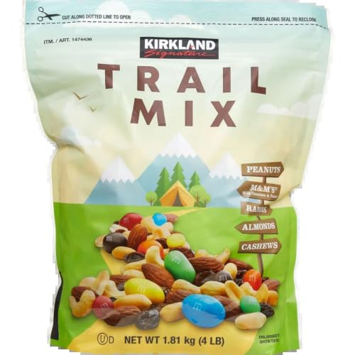 Kirkland Signature Trail Mix -8 Lbs(2 Packs of 4 Lbs)