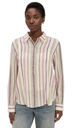 XIRENA Womens Marcel Shirt Tropez Stripe XS