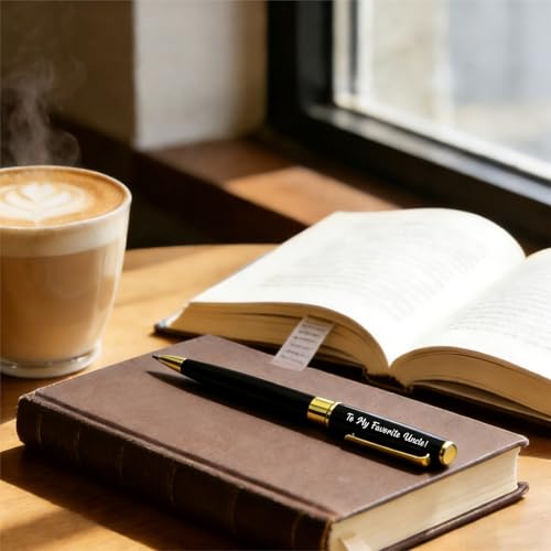 ABNTY To My Favorite Uncle Engraved Ballpoint Pen — view 4