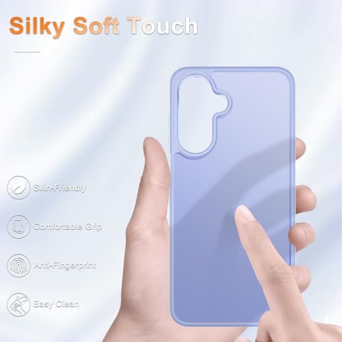 YENAPOON for Samsung Galaxy A17 5G Case, Matte Phone Case, Lavender Purple by YENAPOON - Used condition - Image 2