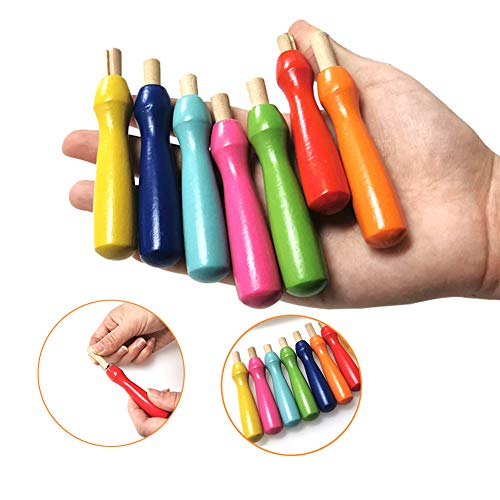Needle Felting Tools, 38 Pcs Felting Needles - Needle Felting Supplies With 3 Sizes Felting Needles(36 Gauge, 38 Gauge, 40 Gauge), Color Wooden Handle Holder For Needle Felting #TOP2