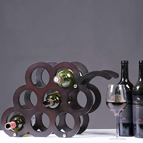 Soporte para botellas de vino 8 unidades diseño moderno miniatura 2