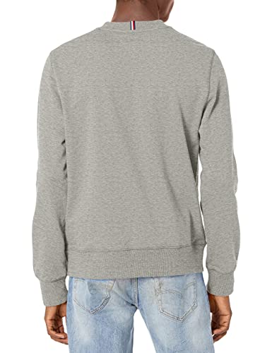 Tommy Hilfiger Men's Long Sleeve Fleece Logo Crewneck Sweatshirt2